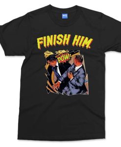 FINISH HIM Will Smith Slap T-shirt