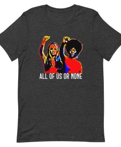 Gloria Steinem and Dorothy Pitman all of us or none tshirt