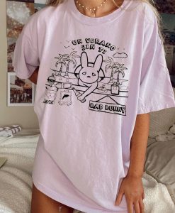 Bad bunny sad heart shirt