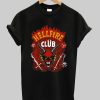 Stranger Things 4 Hellfire Club tshirt