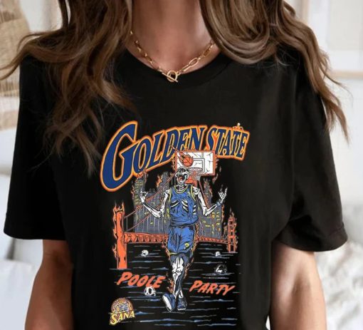 Skull Golden State Warriors tshirt