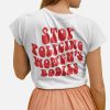 Stop Policing Women's Bodies unisex tshirt back