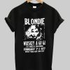 Blondie T Shirt