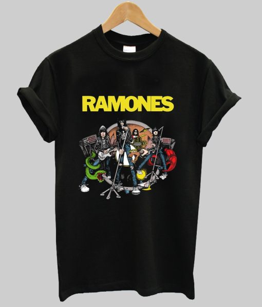 The Ramones Road to Ruin Punk Rock tshirt