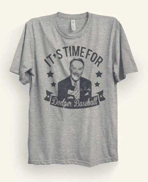 Vin Scully Dodgers tshirt