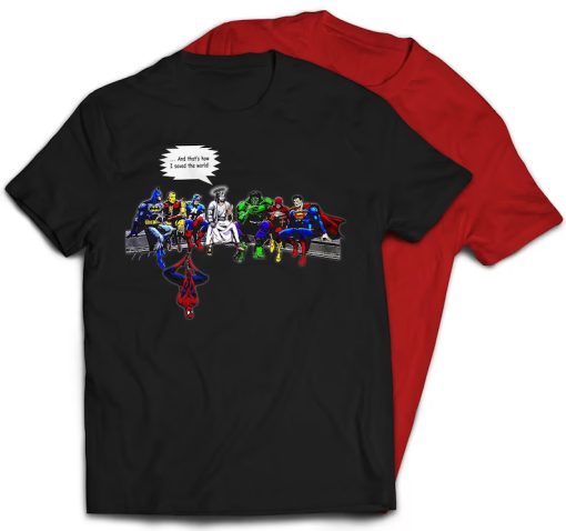 Jesus & Superheroes tshirt