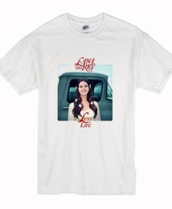 Lana Del Rey Rose Lust For Life T Shirt