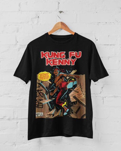 Kendrick Lamar Inspired Kung Fu tshirt