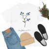 Out future is up to us blue flowers T-Shirt