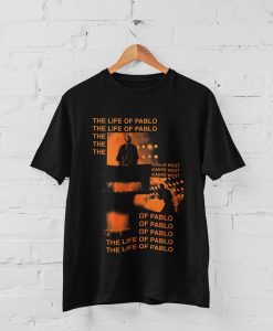 The Life Of Pablo Inspired Album Cover Style T-Shirt back