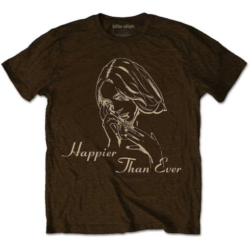 Billie Eilish Happier Than Ever tshirt