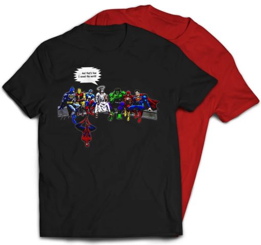 Jesus & Superheroes Original tshirt