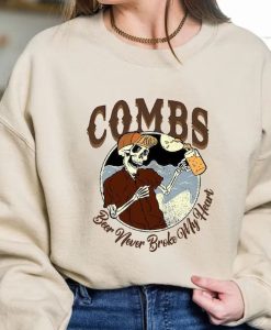 Luke Combs Beer Never Broke My Heart sweatshirt