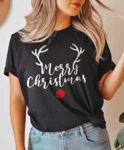 REINDEER MERRY CHRISTMAS T-shirt