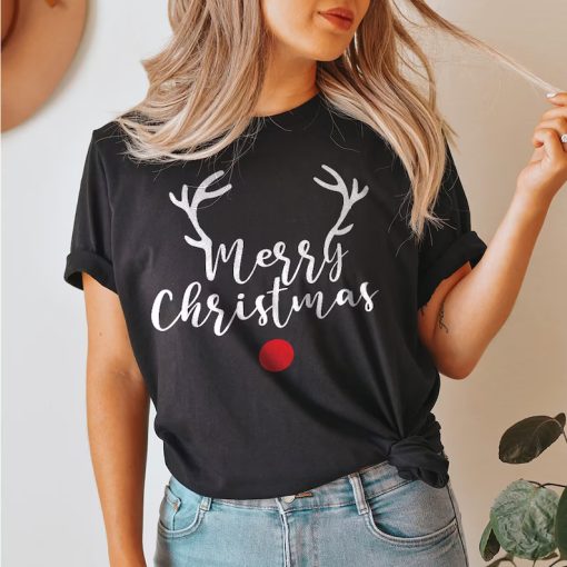 REINDEER MERRY CHRISTMAS T-shirt