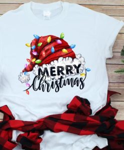 Santa Hat Christmas shirt