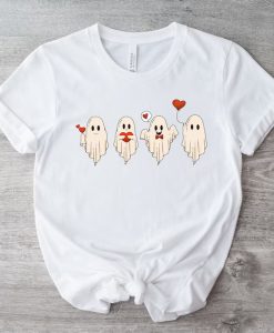 Cute Ghost Valentines tshirt