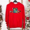 Grinch and Stitch Christmas Hoodie