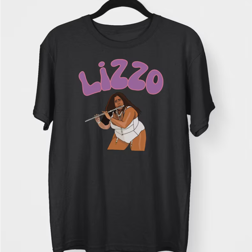 Lizzo Playing Flute tshirt