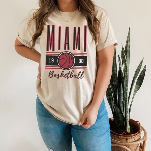 Miami Basketball tshirt