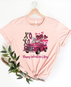 Truck Xoxo Valentines Day Shirts