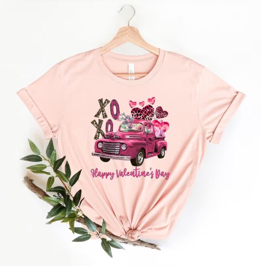 Truck Xoxo Valentines Day Shirts