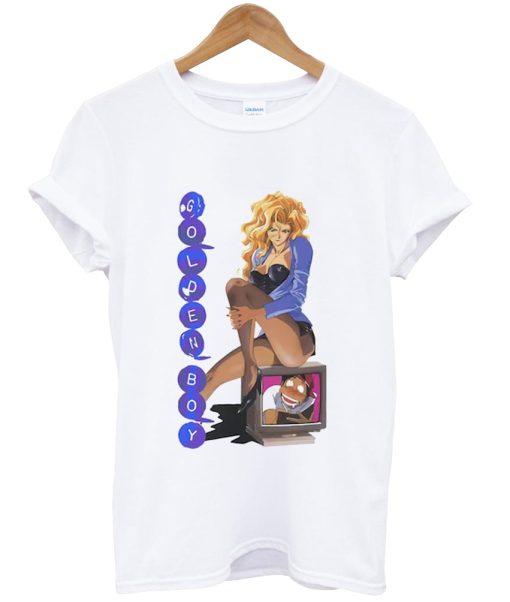 Unisex Golden Boy Retro Anime T-Shirt NA