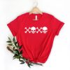 Valentines Skull love shirt