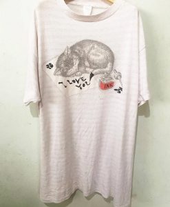 Vintage Cat Shirt