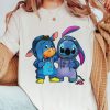 Eeyore And Stitch Cute Friends Vintage Cosplay Halloween Shirt