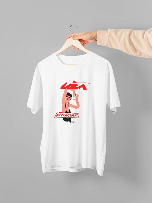 Liza Minnelli 1980s In Concert tshirt