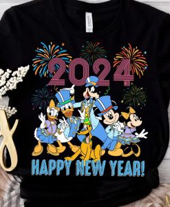 Mickey & Friends Happy New Year 2024 Shirt