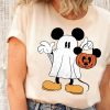 Mickey Ghost Pumpkin T-Shirt