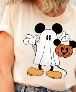 Mickey Ghost Pumpkin T-Shirt