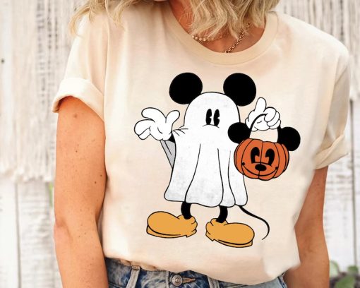 Mickey Ghost Pumpkin T-Shirt