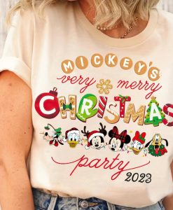 Mickey's Very Merry Christmas Party tshirt