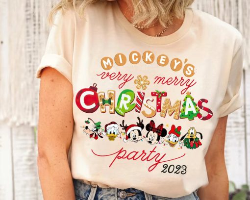 Mickey's Very Merry Christmas Party tshirt