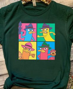 Phineas And Ferb Agent P Pop Box Up Shirt