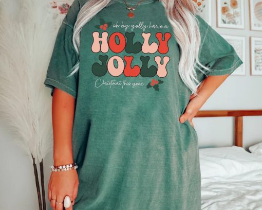 Holly Jolly Funny Christmas shirt