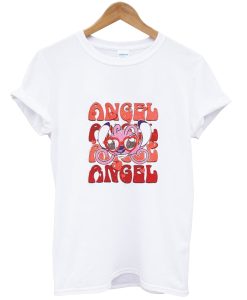 Stitch And Angel Tshirt