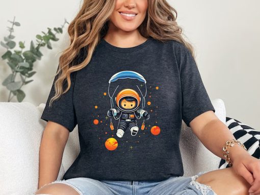 Astronaut in Parachute T-shirt