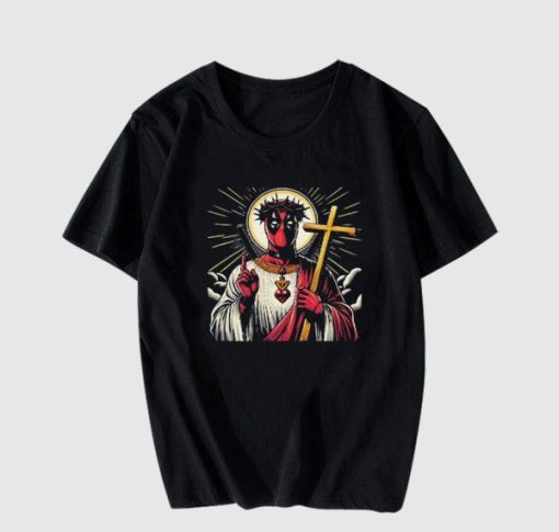 Deadpool I am Marvel Jesus T-shirt