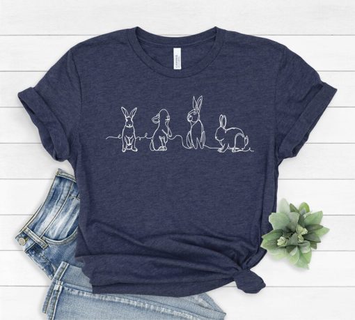 Linear Bunny Shirt