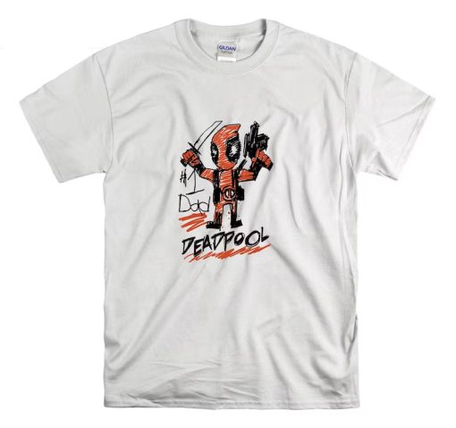 Marvel Dad Deadpool T-shirt