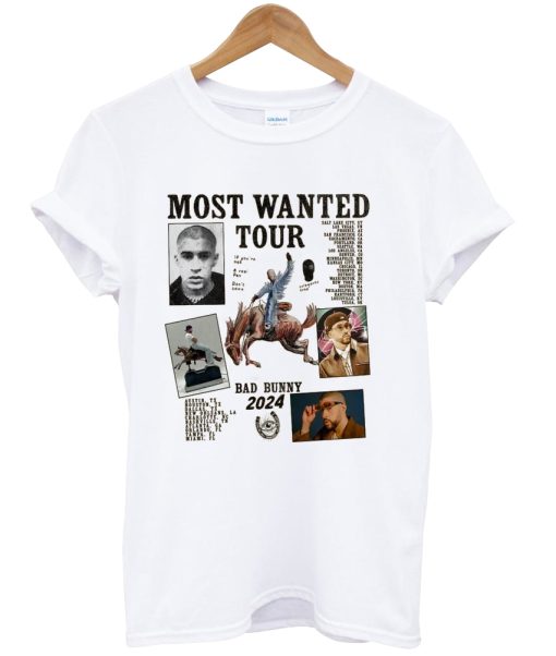 Most Wanted Tour 2024 Shirt