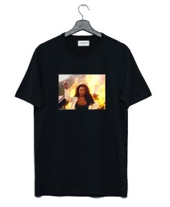 Angela Bassett Waiting To Exhale Leaving Fire T-Shirt