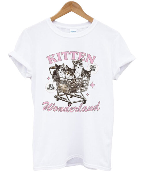 Kitten Wonderland tshirt