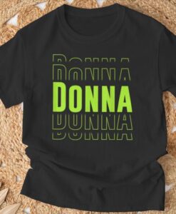 Donna Idea First Name Donna T-Shirt SD