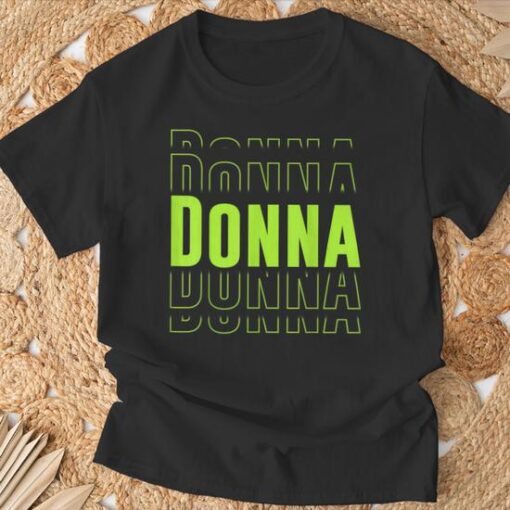 Donna Idea First Name Donna T-Shirt SD